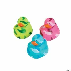 Best deal 🌟 Bright Camo Rubber Ducks - 12 Pc. 👍