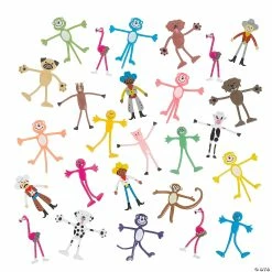 Emoji Bendables Shop 28 Best Pirce 🔥 Bulk Mega Bendable Assortment - 100 Pc. ⌛