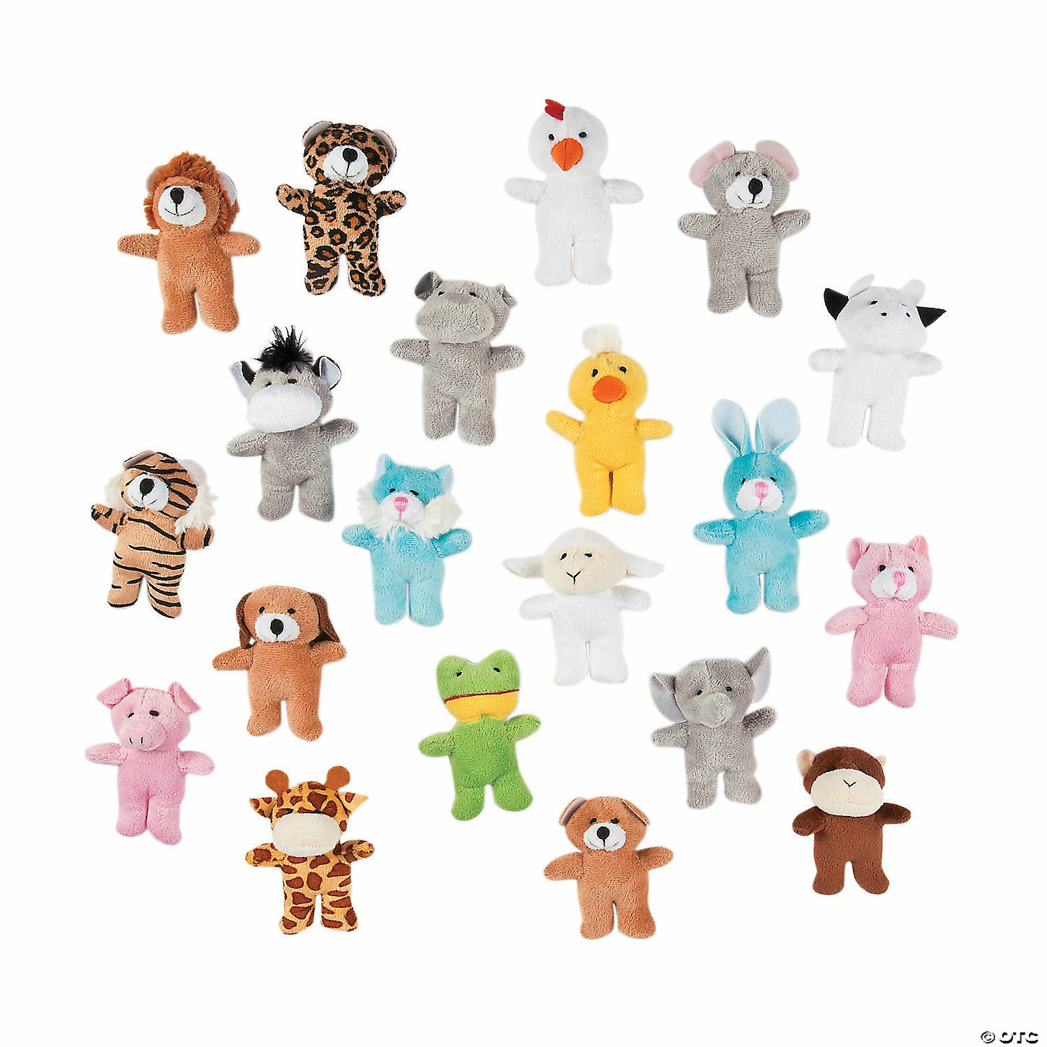 Wholesale 🤩 Bulk Mini Stuffed Zoo Animal Assortment - 100 Pc. 🌟 1 Wholesale 🤩 Bulk Mini Stuffed Zoo Animal Assortment - 100 Pc. 🌟