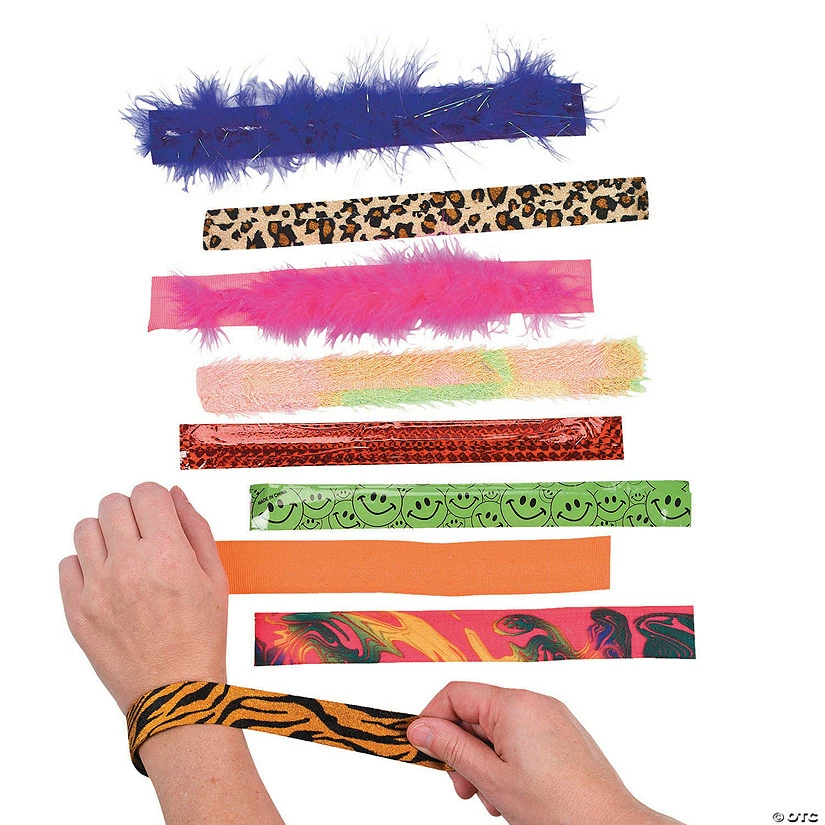Buy 🎁 Bulk Slap Bracelet Assortment - 100 Pc. 🤩 1 Buy 🎁 Bulk Slap Bracelet Assortment - 100 Pc. 🤩