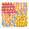 Outlet 🌟 Bulk Valentine Rubber Ducks Assortment - 144 Pc. 😉