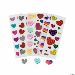 Coupon 💯 Bulk Valentine Sticker Sheet Assortment - 100 sheets ❤️