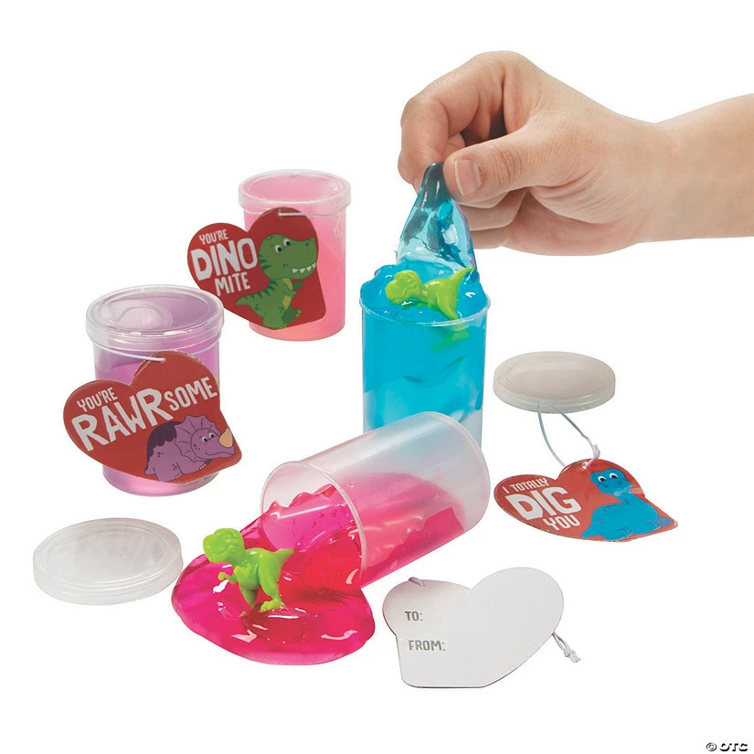 Top 10 π₯ Dino-Filled Putty Valentine Exchanges with Card for 12 π 1 Top 10 π₯ Dino-Filled Putty Valentine Exchanges with Card for 12 π