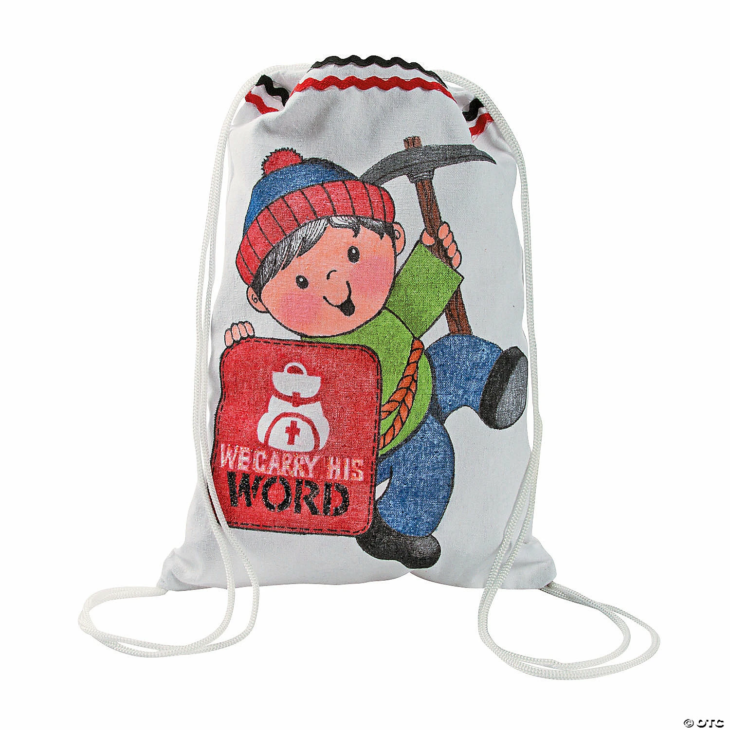 Discount ⌛ DIY Medium White Canvas Drawstring Bags - 48 Pc. ⭐ 4 Discount ⌛ DIY Medium White Canvas Drawstring Bags - 48 Pc. ⭐ - Image 4