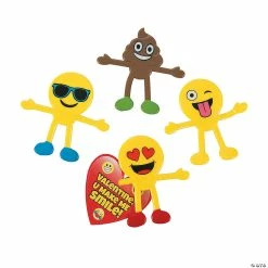 Buy 🔥 Emoji Bendables Valentine Exchanges with Card for 24 🧨