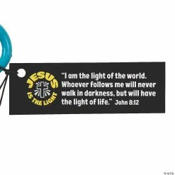 Outlet 🔔 Flashing Jesus is the Light Rings with Card for 12 ✨ 6 Outlet 🔔 Flashing Jesus is the Light Rings with Card for 12 ✨ -Emoji Bendables Shop flashing jesus is the light rings with card for 1213755732 a02