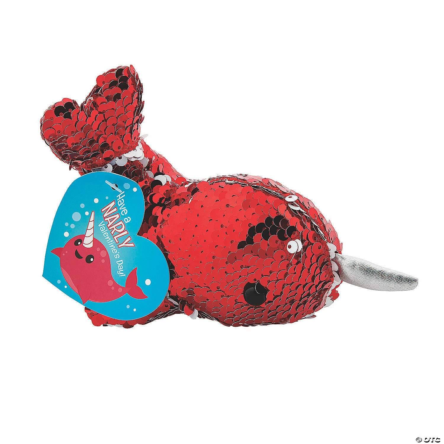 Deals ❤️ Flipping Sequin Stuffed Narwhal Valentine Exchanges with Card for 12 🔥 2 Deals ❤️ Flipping Sequin Stuffed Narwhal Valentine Exchanges with Card for 12 🔥 - Image 2