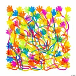 New 🎉 Glitter Sticky Hands - 72 Pc. 🤩