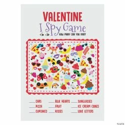 Coupon 🧨 I Spy Valentine’s Day Activity Sheets - 24 Pc. 🔔