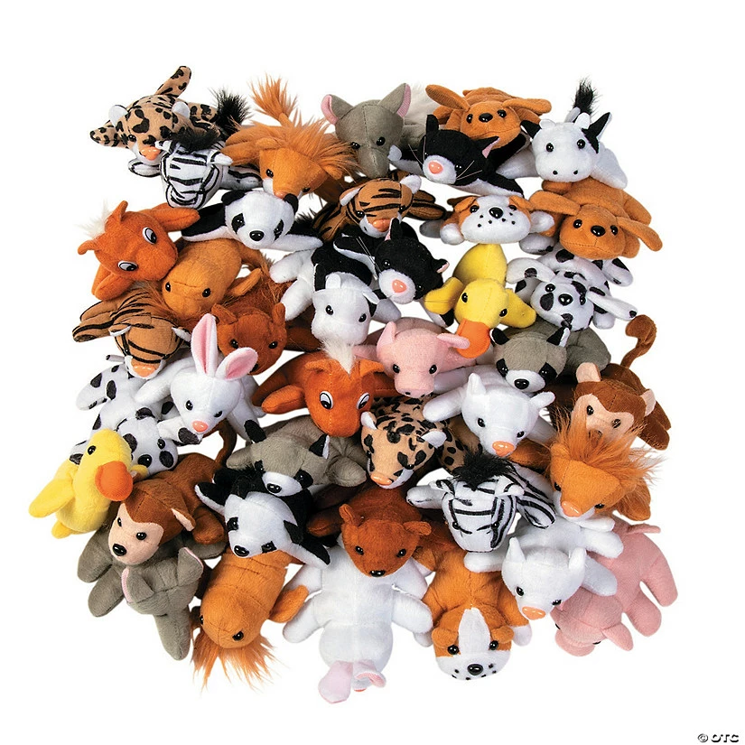 Promo โค๏ธ Mini Stuffed Animal Assortment - 50 Pc. ๐ 1 Promo โค๏ธ Mini Stuffed Animal Assortment - 50 Pc. ๐