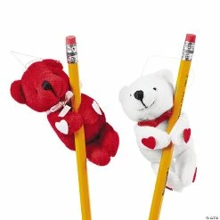 Cheap 🛒 Mini Valentine’s Day Huggers Stuffed Bears - 12 Pc. ✔️
