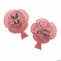Flash Sale 👍 Mini Valentine Skunk Whoopee Cushions - 12 Pc. ⭐