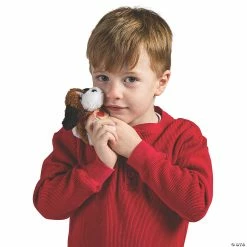 Alternative view of Wholesale 😀 Mini Valentine's Day Stuffed St. Bernards - 12 Pc. ⭐