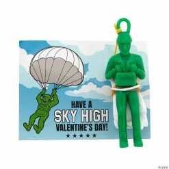 Best Pirce 🥰 Paratrooper Valentine Exchanges with Card for 24 🤩