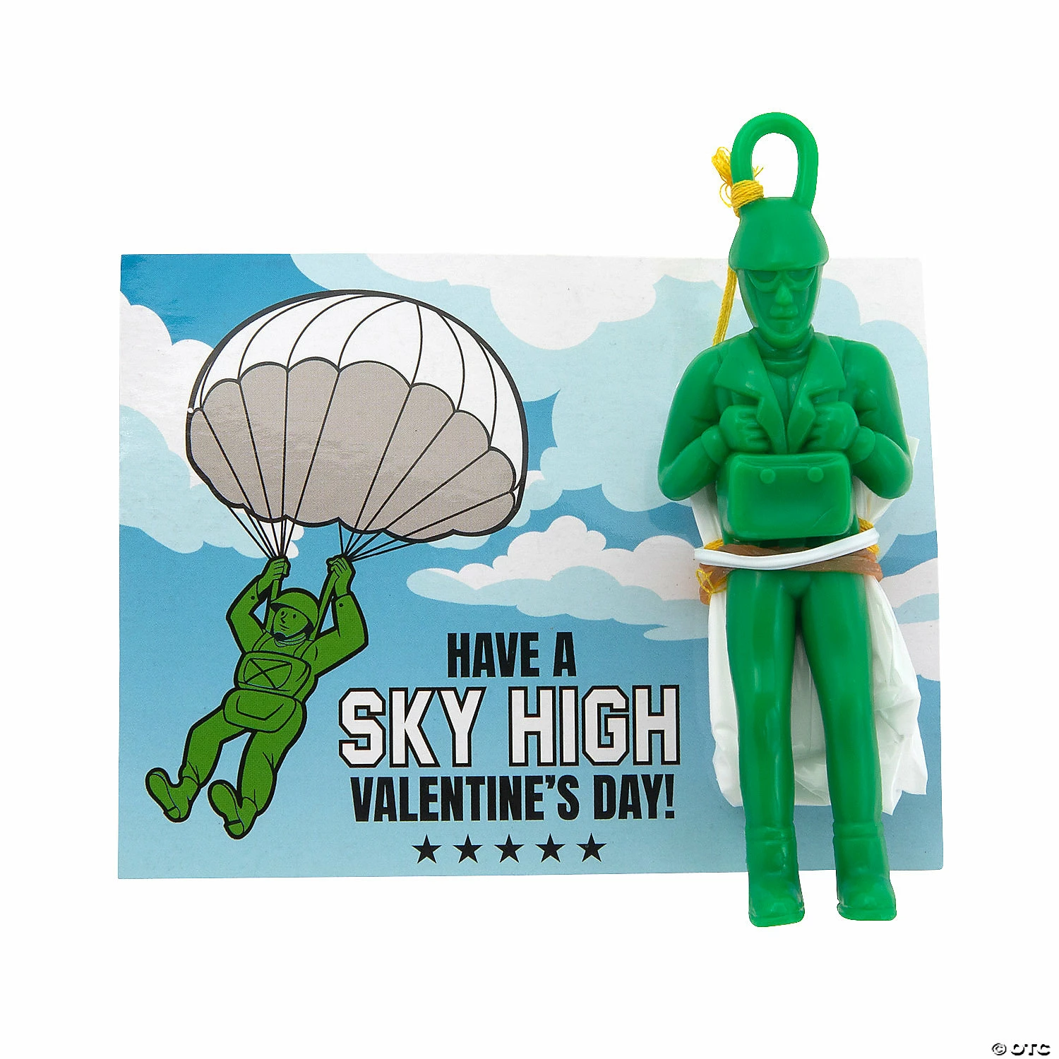 Best Pirce 🥰 Paratrooper Valentine Exchanges with Card for 24 🤩 1 Best Pirce 🥰 Paratrooper Valentine Exchanges with Card for 24 🤩