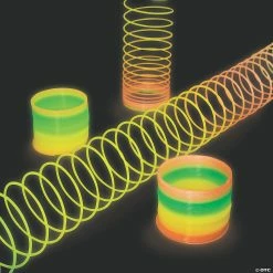 Discount 🌟 Rainbow Glow-in-the-Dark Magic Springs - 12 Pc. 😉