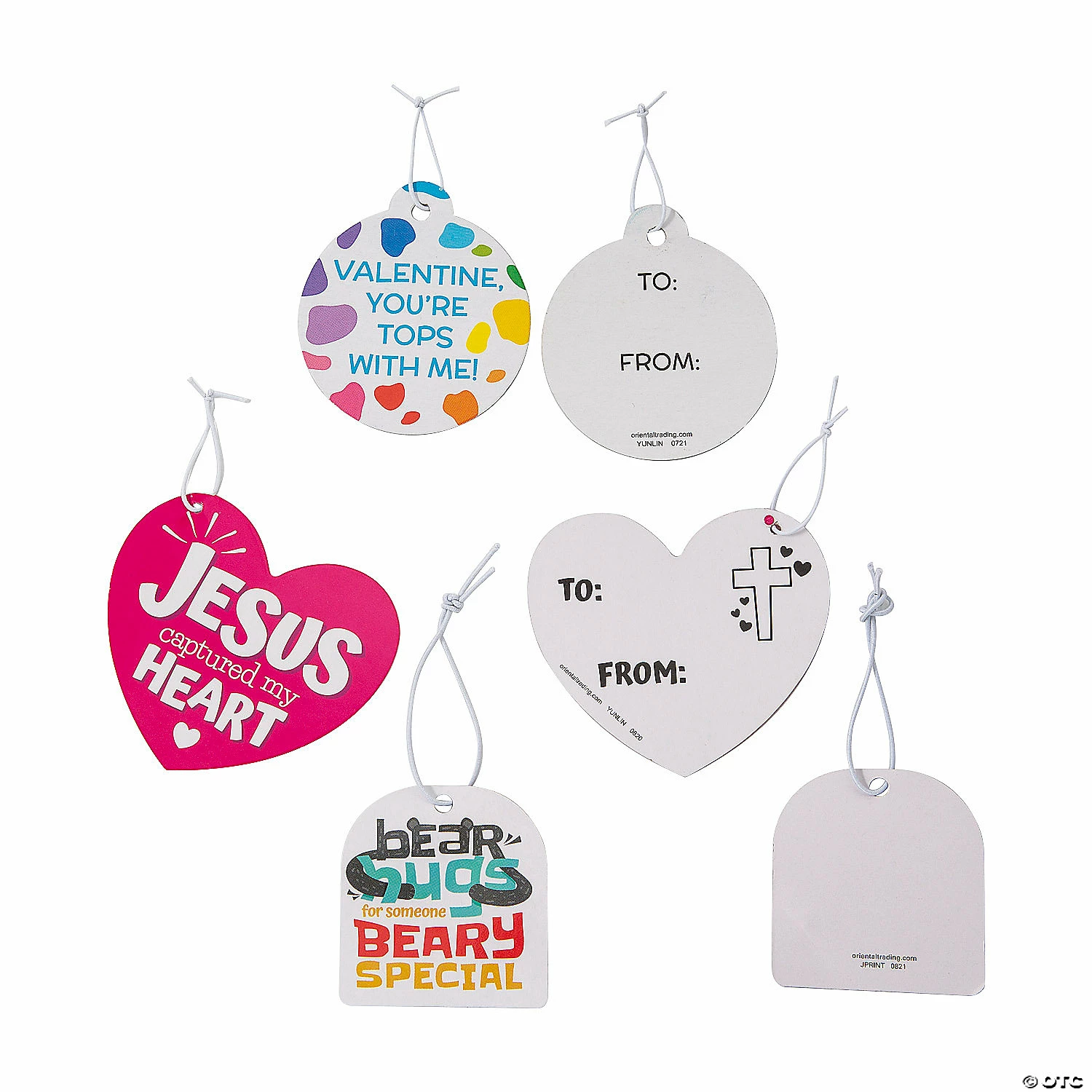 Discount ⭐ Religious Stuffed Characters Valentine Exchanges with Card for 36 ❤️ 2 Discount ⭐ Religious Stuffed Characters Valentine Exchanges with Card for 36 ❤️ - Image 2
