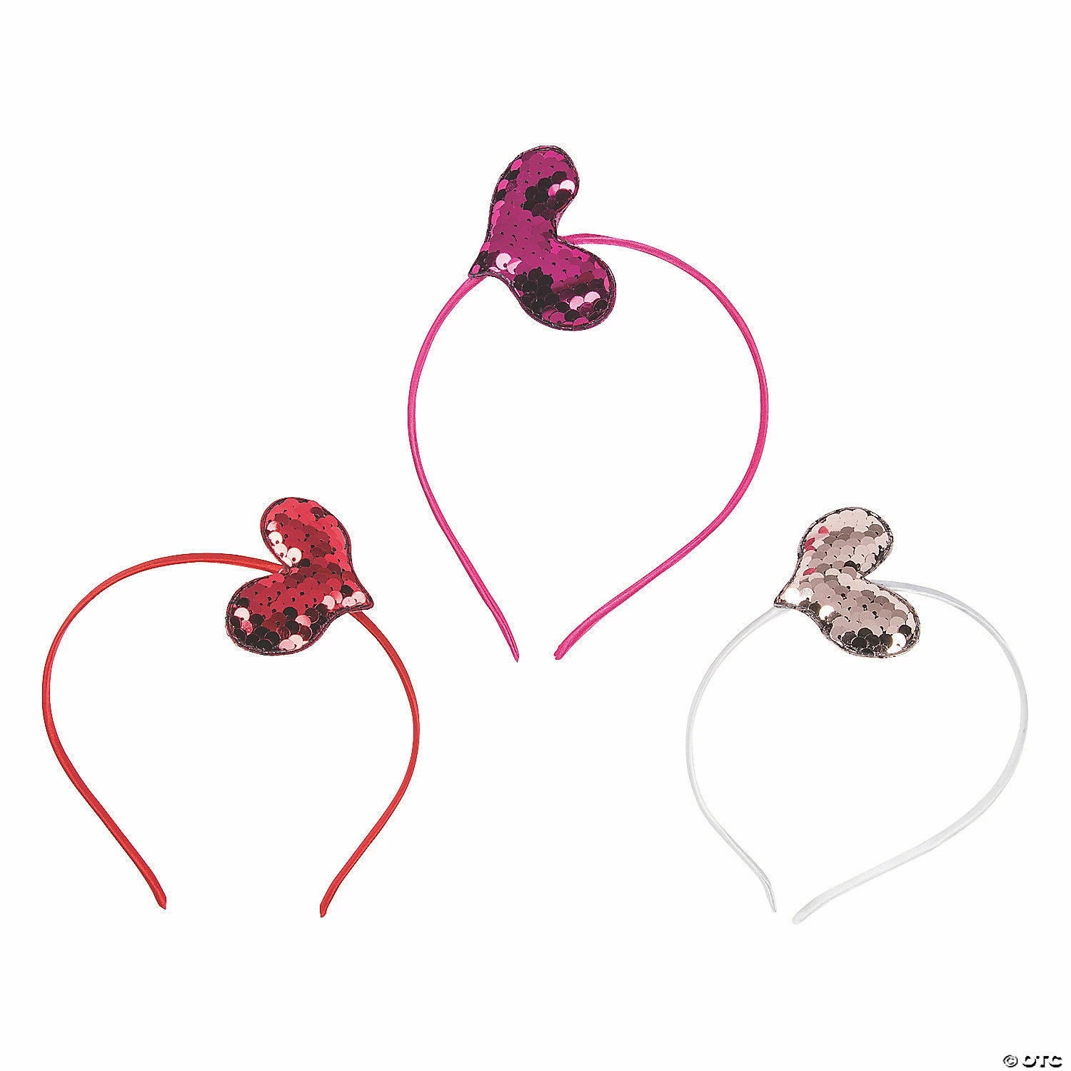 Buy ⭐ Reversible Sequin Heart Headbands - 6 Pc. 😀 2 Buy ⭐ Reversible Sequin Heart Headbands - 6 Pc. 😀 - Image 2