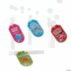 Best Pirce 🤩 Sea Life Bubble Tube Valentine Exchanges with Card for 24 💯