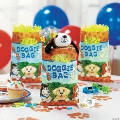 Alternative view of Promo 🥰 Sitting Stuffed 🦮 Dogs - 12 Pc. 🤩