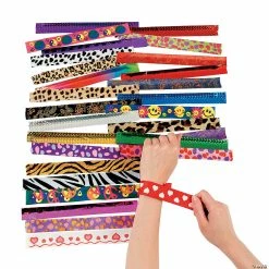 Best deal 👏 Slap Bracelet Assortment - 50 Pc. 🧨