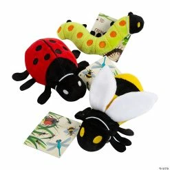 Wholesale ❤️ Stuffed Bugs with Card - 12 Pc. 🎁