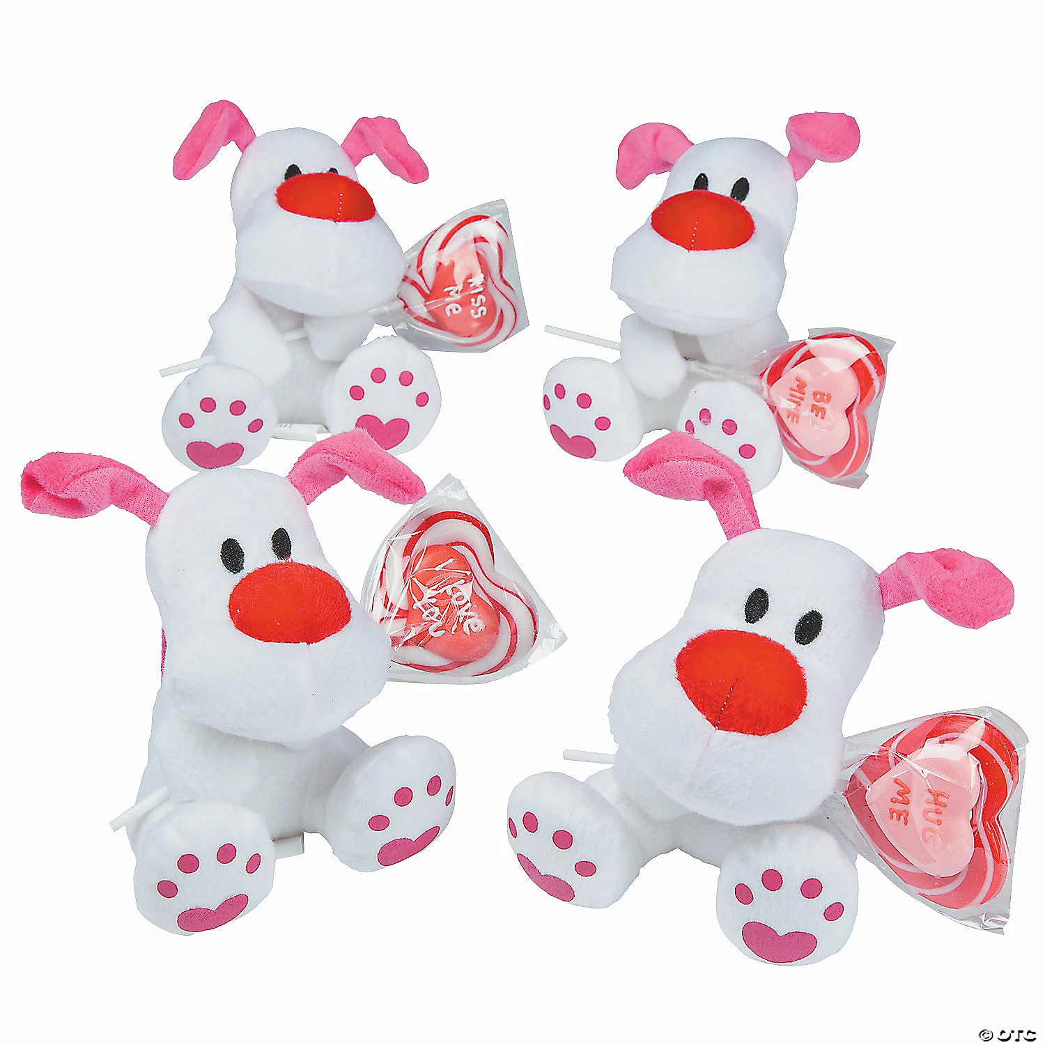 Best Sale π Stuffed πΆ Dog with Lollipop Valentine Exchanges with Card for 12 β 1 Best Sale π Stuffed πΆ Dog with Lollipop Valentine Exchanges with Card for 12 β