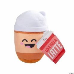 Best deal 🛒 Stuffed Smile Face Latte Valentine Exchanges with Card for 12 🔔