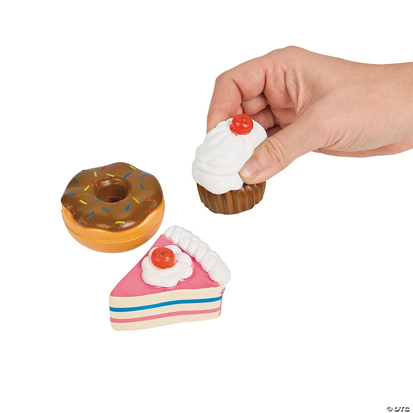 Cheap 😀 Sweet Treat Stress Toys - 12 Pc. ✨