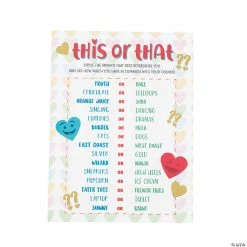 Deals 👍 This or That Valentine Game ⭐