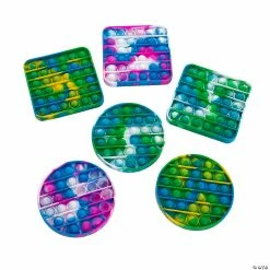 Best Pirce 💯 Tie Dye Lotsa Pops Popping Toys - 6 Pc. 🥰