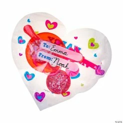 New 🔔 Toy-Filled Valentine Bags - 12 Pc. 🛒 -Emoji Bendables Shop toy filled valentine bags 12 pc 14095447 a02