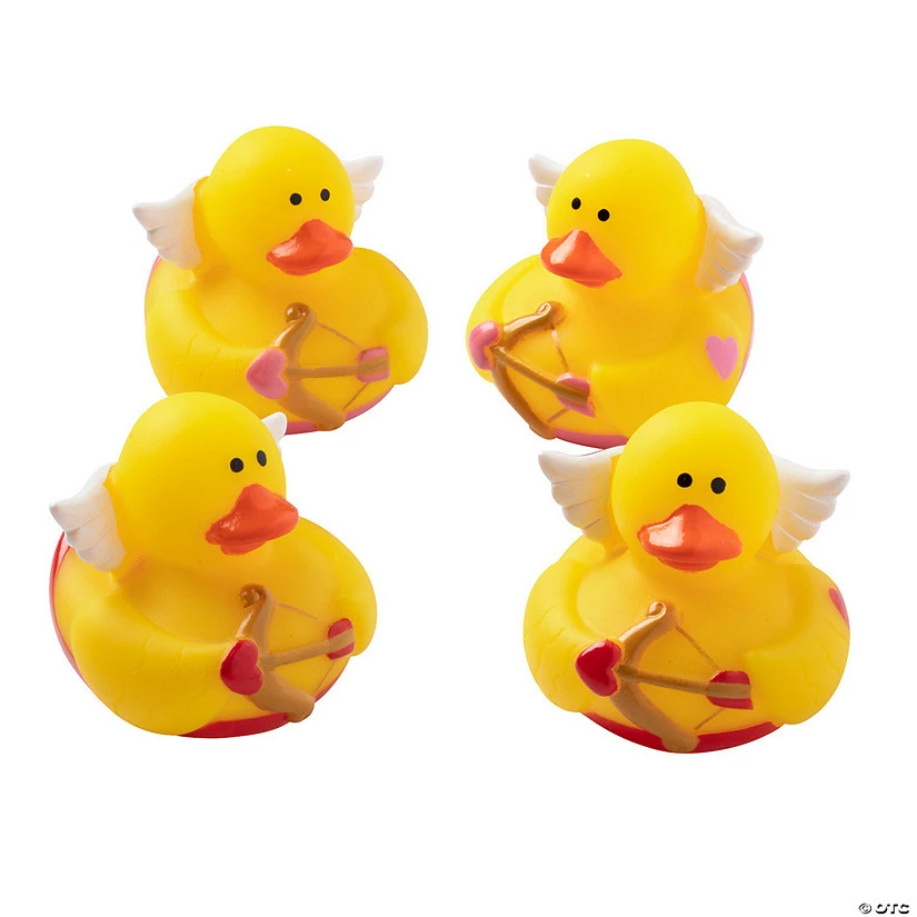 Brand new ๐ Valentine Cupid Rubber Ducks - 12 Pc. ๐