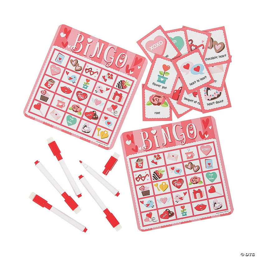 Discount π₯° Valentine Dry Erase Bingo Game π 1 Discount π₯° Valentine Dry Erase Bingo Game π