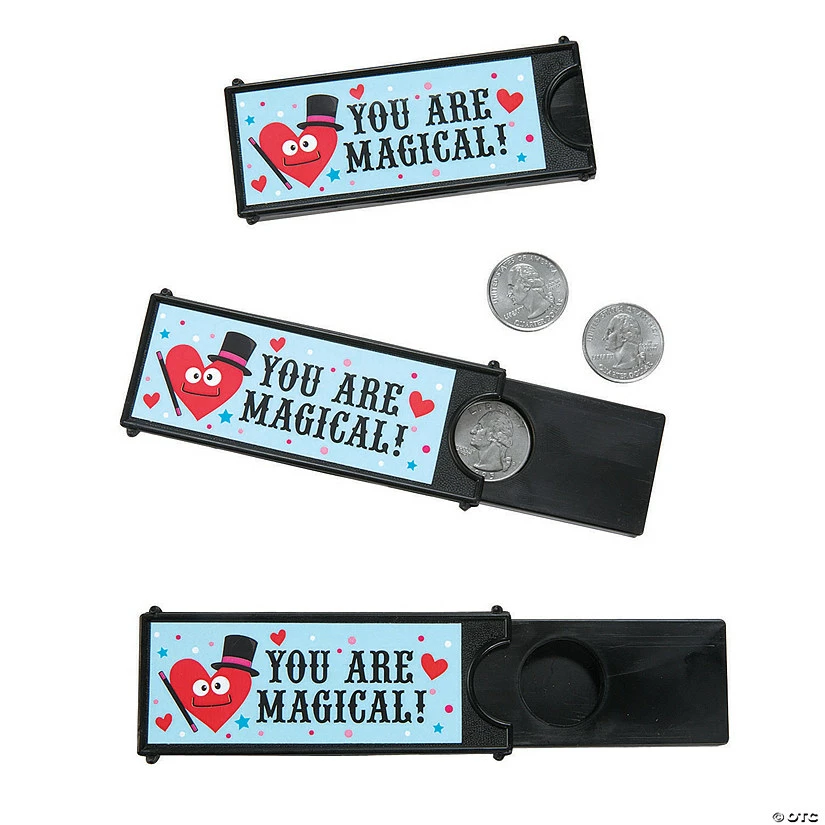 Brand new ✔️ Valentine Magic Coin Tricks - 12 Pc. 🔥 1 Brand new ✔️ Valentine Magic Coin Tricks - 12 Pc. 🔥