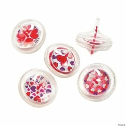 Best Pirce 😉 Valentine Spin Tops - 12 Pc. 🤩