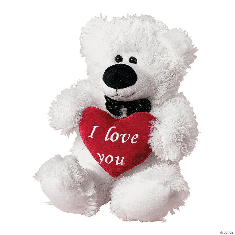 Deals 🤩 Valentine White Stuffed Polar Bear 👍 1 Deals 🤩 Valentine White Stuffed Polar Bear 👍