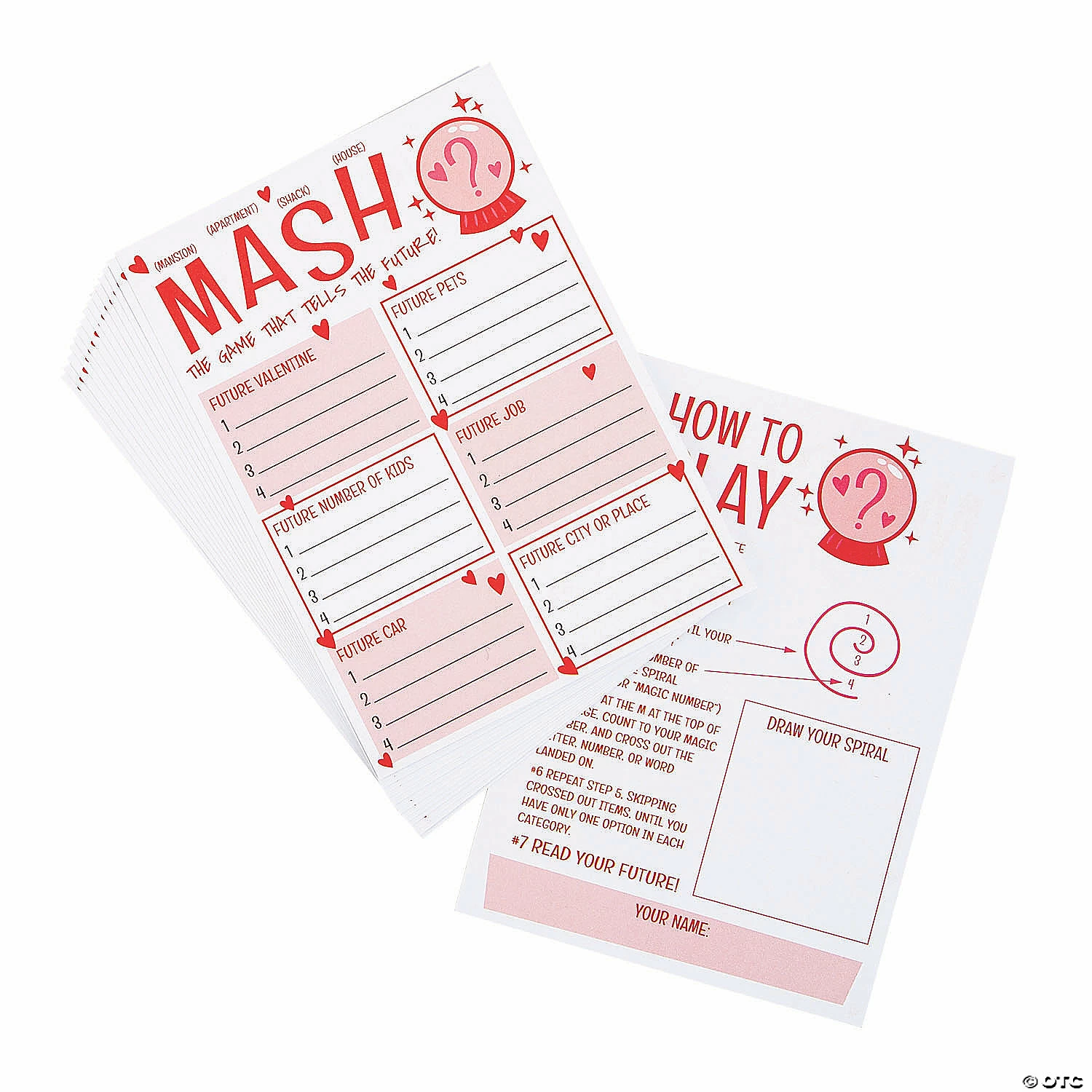 Brand new 🎁 Valentine's Day MASH Game Cards 😀 3 Brand new 🎁 Valentine's Day MASH Game Cards 😀 - Image 3