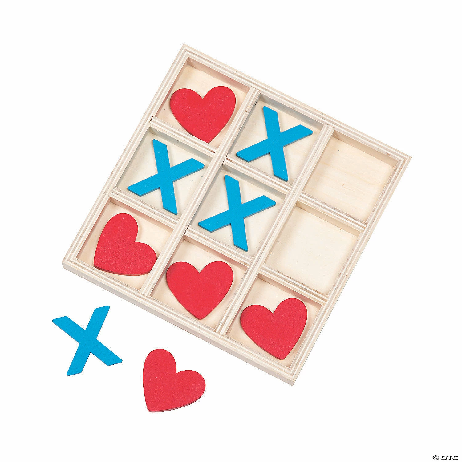 Best deal 😍 Valentine's Day Wooden Tic-Tac-Toe Game 🔥