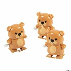 Outlet 🧨 Wind-Up Teddy Bears - 12 Pc. 🤩