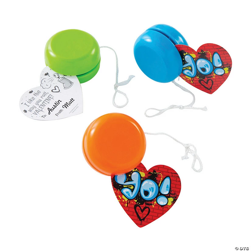 Top 10 π YoYo Valentine Exchanges with Card for 12 π 1 Top 10 π YoYo Valentine Exchanges with Card for 12 π